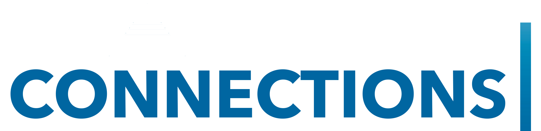VMDAEC Connections Newsletter Logo with white VMDAEC
