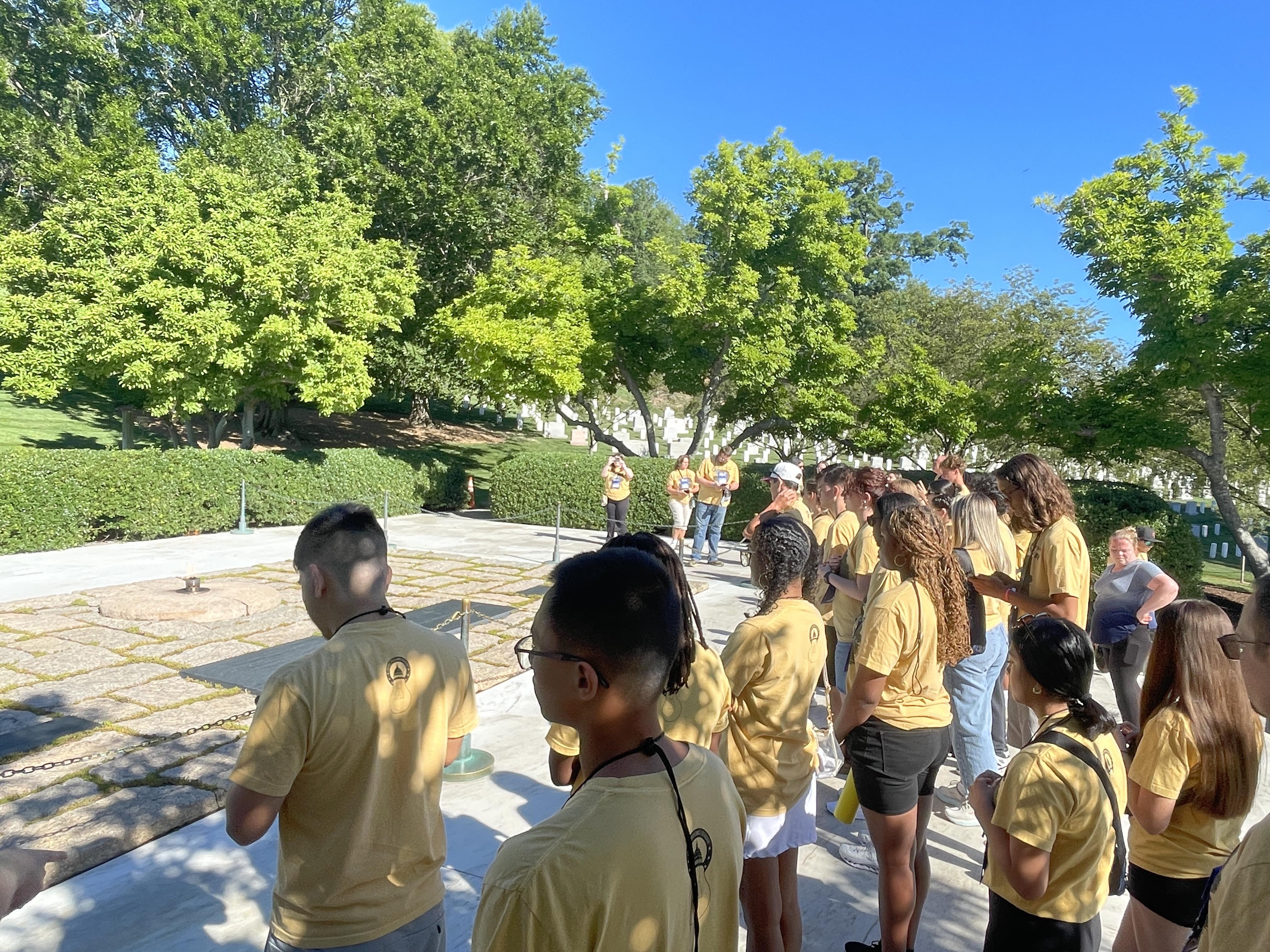 Youth Tour participants tour Washington D.C.